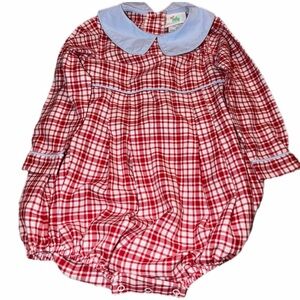 Shrimp and grits 2t plaid bubble